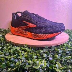 🔥 BROOKS HYPERION TEMPO BLACK ORANGE MENS ATHLETIC RUNNING SHOES SIZE 11 MED. D